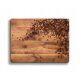  Staklena daska za rezanje 40x30 6mm WOOD COFFEE