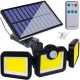 Solarna svjetiljka za ulicu 40W LED COB + daljinski upravljač