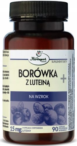 Borovnica s Luteinom + - 90 kapsula za Zdravlje Vida