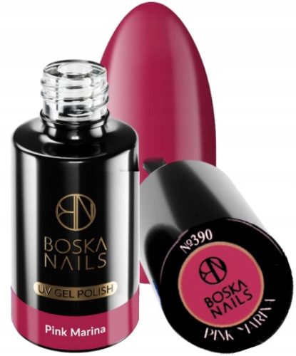 BOSKA NAILS LAK ZA UV/LED LAMPU 390 ROZA MARINA 6 ML