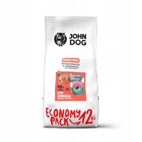  John Dog suha svinjska hrana 12 kg