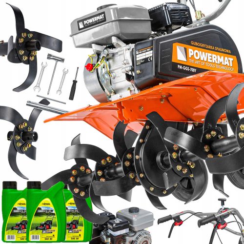 Moćna benzinska kultivatorica Powermat rotator 85 cm 5149 W 7 KS