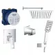 Grohe Eurocube kromirana zidna slavina za kadu i tuš + 5 drugih proizvoda
