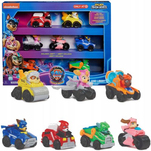  Spin Master Paw Patrol Movie 2 set vozila 7 kom.