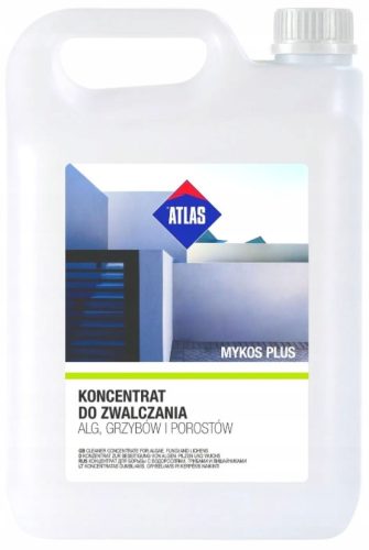 ATLAS MYKOS PLUS - Koncentrat za čišćenje fasada i krovnih terasa od algi i gljiva 5L