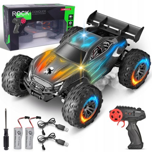 RC TERENSKI AUTOMOBIL NA DALJINSKO UPRAVLJANJE SA 2,4GHz LED DALJINSKIM UPRAVLJAČEM I BATERIJOM MONSTER