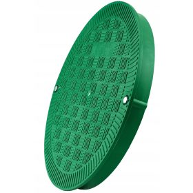   Zeleni Poklopac za kanalizacijski šaht Ø400 mm BabylonPlast™