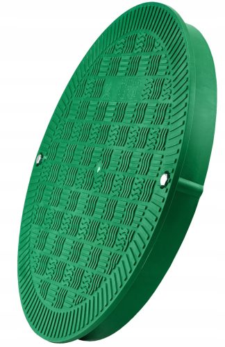 Zeleni Poklopac za kanalizacijski šaht Ø400 mm BabylonPlast™