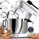 MalTec Chef2200W SL Planetarni Mikser Multifunkcionalni Srebrno/Sivi 6,5L 2200W