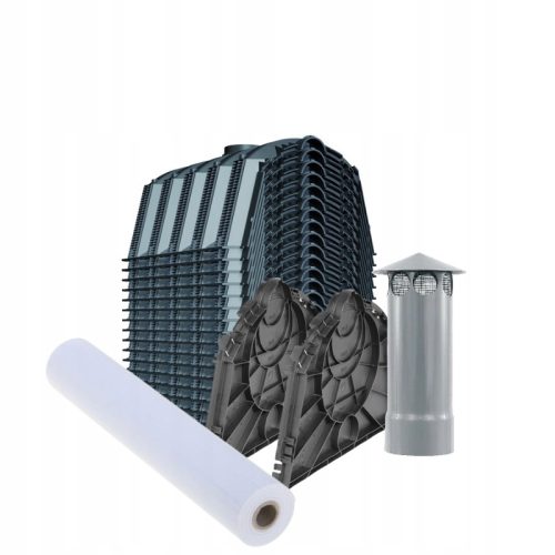 Tunel za pročišćavanje otpadnih voda GRAF 1200L 4680mm 4 komore
