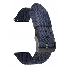Premium platneni remen za sat 22 mm uzorak #285 b/b