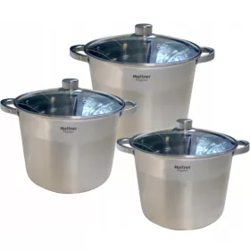 Set posuda HF 11L, nehrđajući čelik, 6 kom.