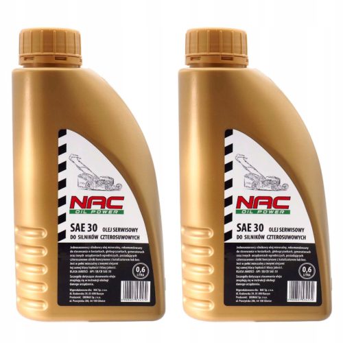 Ulje za kosilice - Ulje za četverotaktne motore NAC SAE30 0.6L