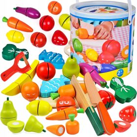 Doris drveni set za rezanje voća i povrća