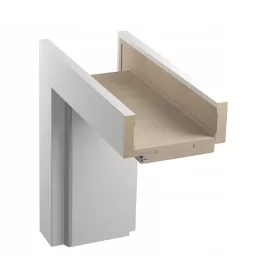 Kompletan podesivi okvir vrata PafiPorta 100 - 140 mm bijeli