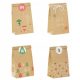  ADVENTSKI KALENDAR DIY KRAFT PAPIRNATE VREĆICE BOŽIĆNI DAR 24kom