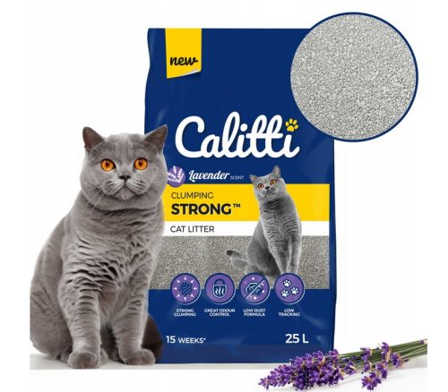 CALITTI Lavanda Bentonit Mačji Pijesak 25L