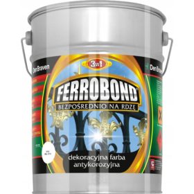 Boja protiv hrđe 3 u 1 Bijela RAL 9010 5 L Antikorozija