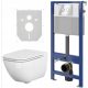 Cersanit Caspia podžbukni WC set