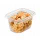 Pravokutna posuda s PP poklopcem za salate, umake i duboke umake 250 ml - pakiranje od 100 komada