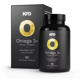   KFD Omega 3+ Kapsule - Visoka Koncentracija EPA i DHA, Proizvedeno u Poljskoj