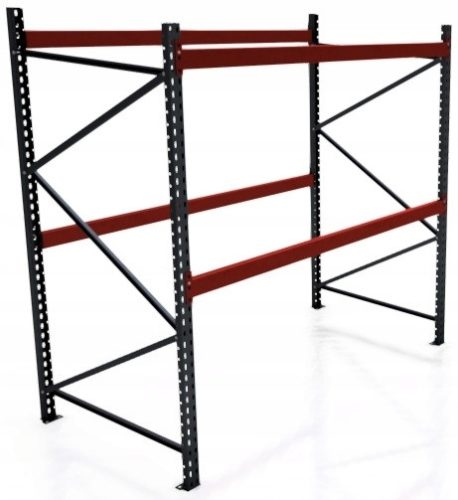 Regal za skladištenje metala 200 x 195 x 110 cm