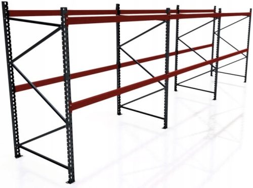 Industrijski paletni regal 200x570x110 cm