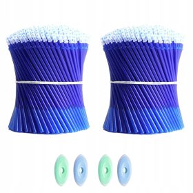 Plavi brisivi džepni set s gumicama