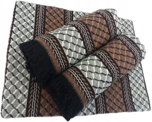 Pokrivač za krevet od 160 cm x 205 cm u nijansama sive