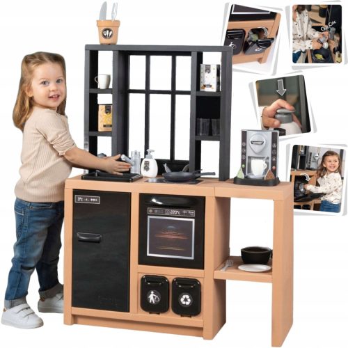 Smoby Loft dječja kuhinja s 32 pribora za igru