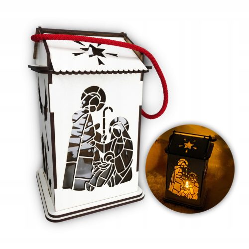  DYBS-drveni lampion 19,5 cm
