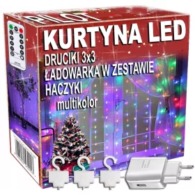  Led icicle svjetlosna zavjesa 301 - 500 svjetla