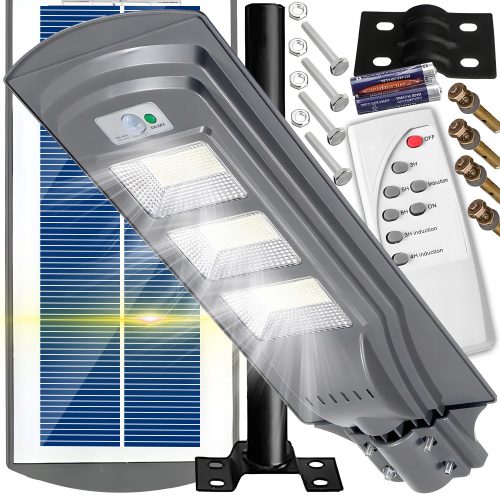 Ulična svjetiljka - Ulična svjetiljka 1200 W 120000 lm na solarni pogon