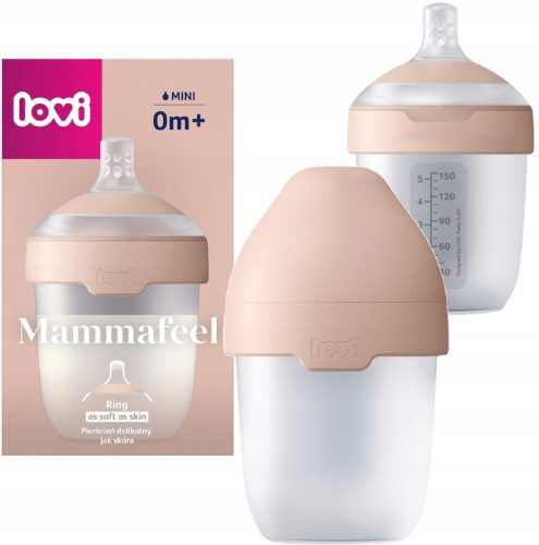 LOVI Mammafeel bočica za hranjenje 150ml s dinamičkom sisačom 0m+