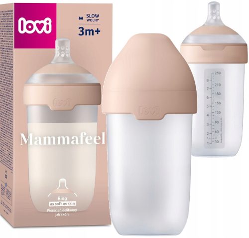 LOVI Mammafeel bočica za hranjenje 250 ml s dinamičkom sisačom