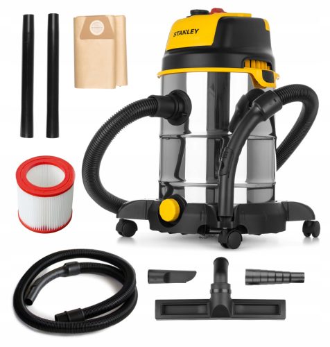 Industrijski usisavač Stanley SXVC30XTDE 1600 W za suho i mokro čišćenje