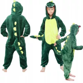    DINOSAUR KIGURUMI PIDŽAMA DINO ZMAJ DJEČJI ONESIE KOSTIM 122-128-134