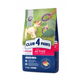    CLUB 4 PAWS suha hrana za aktivne pse malih pasmina ACTIVE 5 kg