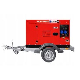  Prijenosni monofazni generator KrafTWele 14400 W dizel ulje
