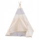 Dječji šator za igru - Šator za djecu tipi wigwam kuća XXL 160x120x100 cm + podloga za jastuk