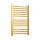 Toplinski vodeni radijator za kupaonicu 267 W 450 x 720 mm zlatni