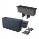  Prosperplast saksija 77 cm x 23,5 x 40,6 cm promjer 23,5 cm plastični grafit