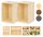 Moderni drveni regal RS6 | 45x30x30 cm | Prirodno - Kupite sada na Allegro.hr za 139,00 kn - 2XDrveni regal RS6 /45x30x30 cm/ Prirodni (14469319870). Allegro.hr - Radost kupovine i sigurnost uz Progra