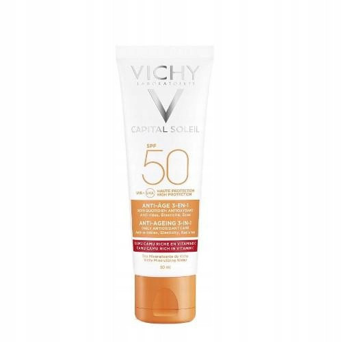 VICHY CAPITAL SOLEIL Anti-age SPF 50 - Krema za lice SPF 50