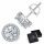 Srebrne Moissanity naušnice 1.0ct 925 srebrni nitni za elegantan i sofisticiran izgled. Ove prekrasne naušnice su izrađene od srebra 925 i ukrašene Moissanitima visoke kvalitete. Moissanit je vrhunska