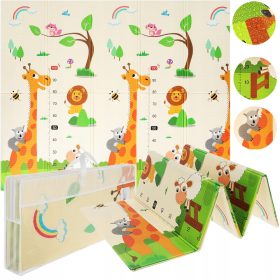    EDUKATIVNA PODLOGA ZA BEBE, INTERAKTIVNA, DVOSTRANA PJENA, 200X180 XPE