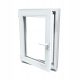 Toplo bijeli PVC prozor RU Lijevi 50x60 500x600 nov