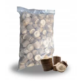   DRVENI BRIKETI cilindar 20 kg u vreći JEFTINO GORIVO SA DOSTAVOM drva za kamin