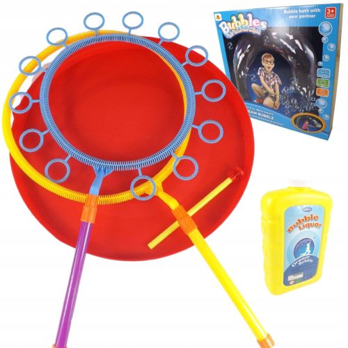 Luxma rub 1200 ml 18 cm x 20 cm - Mega Zestaw za Izradu Velikih Mjehurića S Tekućim Sapunicama