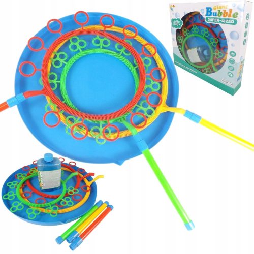 Zabavni set za pravljenje mjehurića sapunice Luxma rub 500 ml 3,5 cm x 42 cm